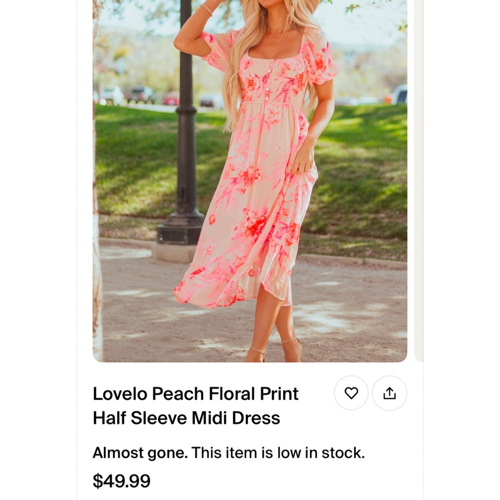 Pink Ruffled Tiered Sleeveless Sundress
